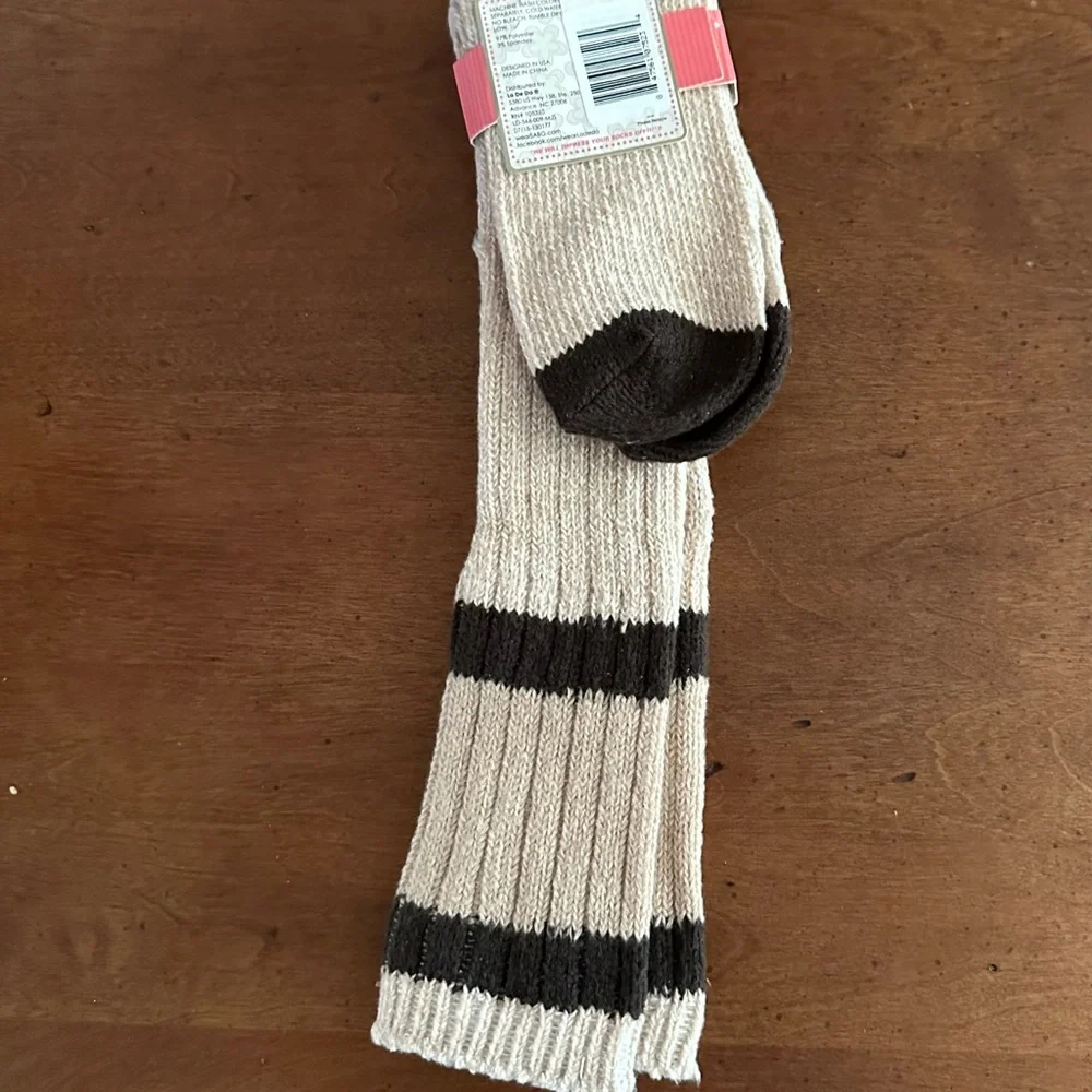 ☀️3/$10 ladeda stretchy super soft knee high socks  (see description)